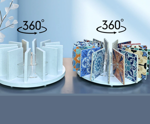 Support d'affichage <span class=keywords><strong>de</strong></span> bureau <span class=keywords><strong>pour</strong></span> dalles <span class=keywords><strong>de</strong></span> pierre, petits échantillons <span class=keywords><strong>de</strong></span> carreaux <span class=keywords><strong>de</strong></span> céramique artistiques, cartes <span class=keywords><strong>de</strong></span> couleurs <span class=keywords><strong>de</strong></span> <span class=keywords><strong>verre</strong></span>, support rotatif <span class=keywords><strong>de</strong></span> <span class=keywords><strong>table</strong></span> <span class=keywords><strong>pour</strong></span> échantillons - Product Image 2