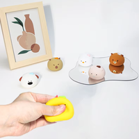 Lampe tactile en silicone souple, petite et mignonne, style anime, éclairage doux, pour enfants, bébés, décoration de chambre, lampe de chevet, rechargeable, lumière de nuit LED
