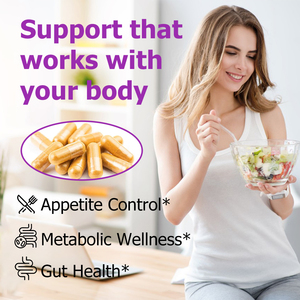 Cápsulas para la Pérdida de Peso de Marca Privada para Mujeres, Control del Apetito, Bienestar Metabólico, Salud Intestinal, Contiene Extracto de Pimienta Negra - Product Image 3