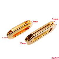 MZhardware Fournisseur d'usine Œillets métalliques ovales personnalisés Œillets pour vêtements Œillets ovales pour sac à main Œillets en alliage Boucle