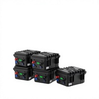 Station d'alimentation portable d'extérieur LFP48100P 100Ah Lifepo4, panneau solaire de camping, démarreur de voiture DC 12V 1000W, batterie rechargeable