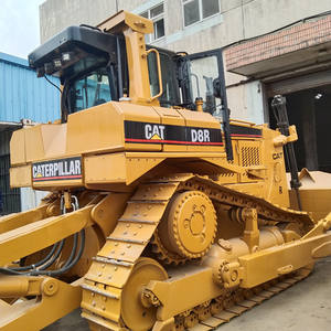Bulldozer Caterpillar D8R usado de alta calidad, sistema totalmente hidráulico Nabtesco, motor central Komatsu, maquinaria de movimiento de tierras Shanghai - Product Image 6