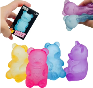 Juguete Antiestrés de Plástico Maleta Cuadrado con Patrón Fluido Estilo Needoh, de Compresión Lenta, para Aliviar el Estrés, 3+ - Product Image 1
