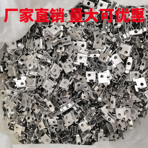 Anqier Stainless Steel Refrigerator <b>Clips</b> Shelf Hooks Fixing Brackets For Commercial Beverage Cabinet Freezer Display - Product Image 1