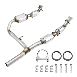 Prix usine Auto Pièces Silencieux D'échappement Y Tuyau Catalyseur Convertisseur Catalytique pour 2004 2005 2006 <span class=keywords><strong>Ford</strong></span> F <span class=keywords><strong>150</strong></span> 4.6L V8 4WD - Product Image 1