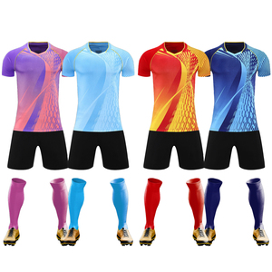 Conjunto de Camiseta de Fútbol de Poliéster para Hombre, <span class=keywords><strong>Precio</strong></span> al por Mayor, Entrega Rápida 2026, Diseño Original, Conjunto de Camiseta Retro de Fútbol <span class=keywords><strong>Chivas</strong></span> para Adultos - Product Image 2