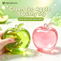 Cube Squishy Écologique Anti-Stress, Jouet Sensoriel Doux pour TDAH, Autisme, Adultes, Enfants, Cadeau de Noël