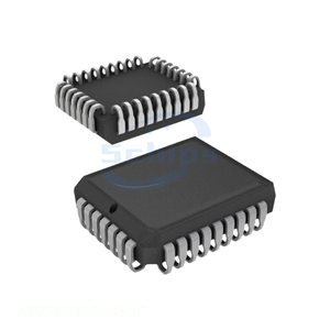 Composants électroniques BOM IC en stock, puces électroniques AT27C512R-45JC 32 LCC Mémoire - Product Image 1