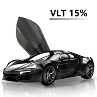 Kaca Film Tinted PPF Nano Keramik UVR99% Solar Film untuk Jendela 2mil