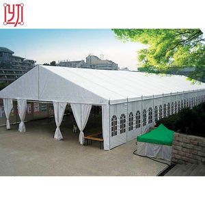 Tente de réception blanche pour mariage 10x20 et 10x40, structure en aluminium en forme de A avec parois latérales en PVC, à vendre - Product Image 4