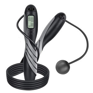 Corde à sauter électronique de comptage à domicile Fitness poids numérique calories temps réglable corde à sauter - Product Image 1