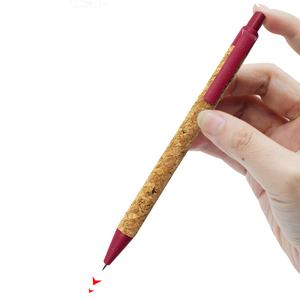 Bolígrafos de Corcho Biodegradables KUKESI CORK con Logotipo Personalizado de la Empresa, Punta de 1.0 mm y Tinta Azul/Negra - Product Image 5