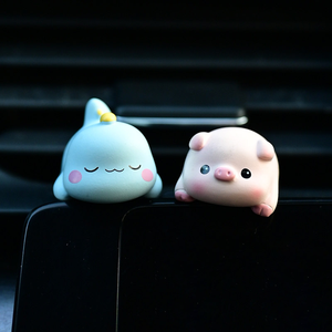 เครื่องประดับรูปสัตว์น่ารักสำหรับติดตั้งบนแผงหน้าปัดรถยนต์หรือจอคอมพิวเตอร์ ตกแต่งอย่างมีเสน่ห์และสร้างความประทับใจ - Product Image 3