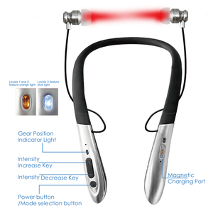 Dispositivo di Terapia a Luce Rossa 650nm per Orecchio e Naso 2-in-1, <span class=keywords><strong>Trattamento</strong></span> per Rinite, Sinusite, Acufeni, Otite Media, Fisioterapia LLLT - Product Image 2