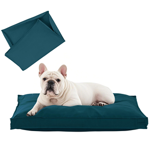 Coussin pour animaux de compagnie en toile, design tendance, lit pour chien - Product Image 4
