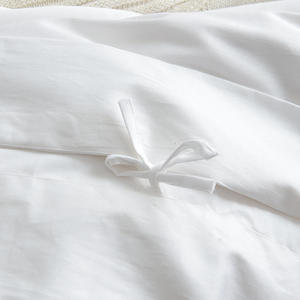 Vente en gros <span class=keywords><strong>de</strong></span> linge <span class=keywords><strong>de</strong></span> lit en coton <span class=keywords><strong>de</strong></span> qualité supérieure, ensemble <span class=keywords><strong>de</strong></span> 4 pièces, couleur unie, doux et durable, pour la maison - Product Image 5