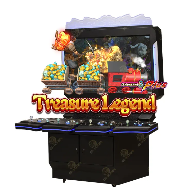 Online Coin Operated Black Keys For Fish Game Table Treaslne Legend