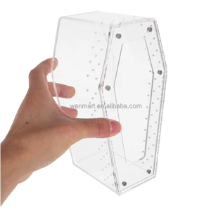 Custom Transparent Acrylic Tarantula Coffin Acrylic Reptile Enclosure Tarantula <strong>Cribs</strong> Coffin <strong>Crib</strong> - Product Image 1