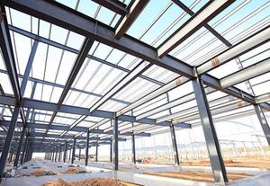 Nouvelle conception <span class=keywords><strong>2026</strong></span> – Hangar d'entrepôt préfabriqué en acier à prix abordable avec mezzanine de bureau personnalisée à vendre - Product Image 4