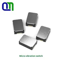 Interrupteur à micro-vibration haute sensibilité QM-3210, interrupteur à ressort vibrant haut/bas, 5V, métal + plastique, 3x2x1mm, 20A, température de fonctionnement