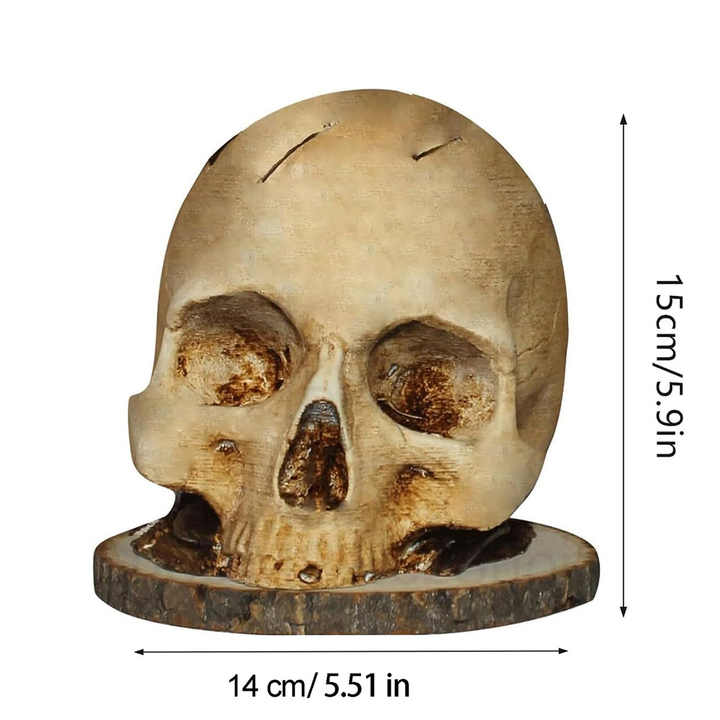 New Creative Head Knife Holder Resin Gifts Desktop Ornament