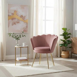 <span class=keywords><strong>Poltrona</strong></span> Moderna Nordica Imbottita in Tessuto Vellutato Azzurro con Gambe in Metallo Dorato, Sedia da Pranzo Imbottita, <span class=keywords><strong>Poltrona</strong></span> Divano - Product Image 2