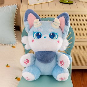 Kawaii design creativi Zoo PP cotone piccolo orso diavolo durevole intrigante 30cm 50cm peluche maglia di compleanno lavato - Product Image 3