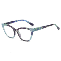 HS8811 1pc Lunettes de lecture unisexe à monture carrée pleine monture en PC, charnière à ressort, de bonne qualité, pour presbytie, style mode