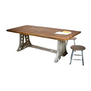 Hot Sale Modern Rectangular Dining Set with Solid Wood <b>Table</b> Top Eco-Friendly for Home <b>Bar</b> Hotel Cafe Use - Product Image 1