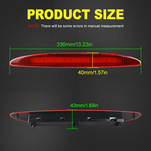 Luz LED de freno de montaje alto, para <span class=keywords><strong>Mini</strong></span> <span class=keywords><strong>Cooper</strong></span> <span class=keywords><strong>R50</strong></span> R53, parada trasera de humo rojo, tercera, para 2002, 2003, 2004, 2005, <span class=keywords><strong>2006</strong></span> - Product Image 2