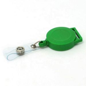 Retractable Reel Pull <b>Id</b> Card Badge <b>Holder</b> Style Abs New - Product Image 4