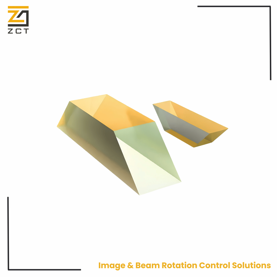 Trapezoidal Rotation Optical Dove Prism Precision Glass Image Rotation Prism for Laser ...
