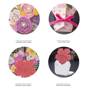 การ์ดอวยพรวันแม่แบบ 3 มิติ ลายดอกไม้ พร้อมซองจดหมาย สำหรับงานแต่งงาน การ์ดเขียนมือ และการ์ดอวยพรในวันหยุด ขายส่ง - Product Image 6