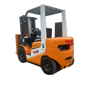 Chariot élévateur d'occasion TCM Original Japon 2t 3t 3t 4t 5t 7t 10t 15 tonnes Chariot élévateur diesel de marque 3m 4m 4.5m bon état à bas prix - Product Image 1