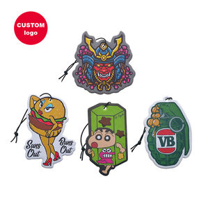 Désodorisant de <span class=keywords><strong>voiture</strong></span> en papier à double impression, parfum personnalisé, bonne qualité, <span class=keywords><strong>bon</strong></span> parfum - Product Image 1