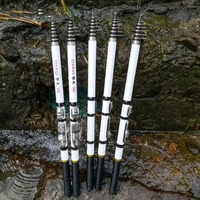 Canne à pêche télescopique portable DORISEA en fibre de verre pour la pêche à la carpe et au bar, 1,5m-3,0m, multi-sections