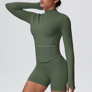 High Waist Seamless Yoga Clothes Women Quick Dry Workout Outfit <b>Gym</b> Training Sports Bra and short Fitness <b>Set</b> 2 Piece Seamless - Product Image 2