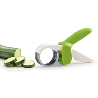 Ciseaux et trancheuse manuels simples en acier inoxydable pour fruits et légumes, outil portable quotidien pour la préparation de chips