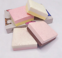 Nouveaux jouets anti-stress à presser en PU double couche, forme gâteau au lait, à remontée lente, souples, réalistes, en forme de pain alimentaire, jouets squishy anti-stress