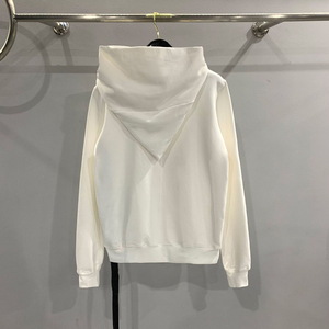 Sudadera con Capucha Asimétrica Única Unisex de Otoño, Estilo Vintage, Diseño de Sombrero de Mago, Color Sólido, Acogedora, Talla Grande, Completamente Bordada - Product Image 3