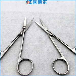Tijeras y pinzas de disección para ratones de laboratorio, 10 cm, tijeras y pinzas de laboratorio y médicas de uso común, CE. - Product Image 3