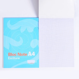 Gran oferta, cuaderno de oficina A4 de 160 páginas, papel de impresión colorido de cartón con patrón cuadrado pequeño encuadernado con pegamento de alta calidad para ocupado - Product Image 5