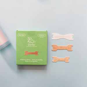 Tiras nasales de tamaño personalizado para reducir los ronquidos Las tiras nasales libres de drogas funcionan para abrir los conductos nasales, aliviar la congestión <span class=keywords><strong>nasal</strong></span> - Product Image 4