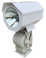 Tête de projecteur orientable à télécommande