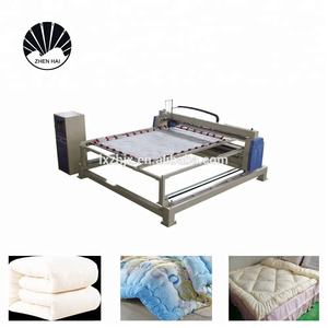 Machine de courtepointe à aiguille unique informatisée HFJ-29B2426 pour literie couettes couette protège-matelas machine à broder informatisée - Product Image 2