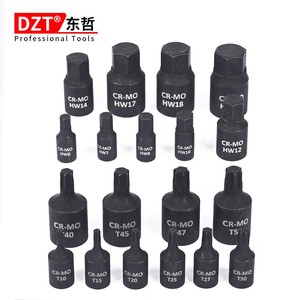 Dzt <b>Screwdriver</b> <b>Bits</b> <b>Set</b> Cr-Mo Steel 10 Pc T10 T50 Socket Tools For Automotive Mechanical Repair - Product Image 3