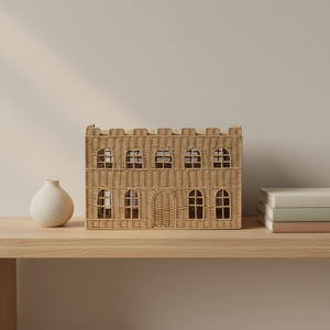 Cestas de Almacenamiento Tejidas a Mano con Cuerda de Papel, Modernas y Ecológicas, Textura Suave, para la Organización del Hogar y la Habitación del Bebé - Product Image 1