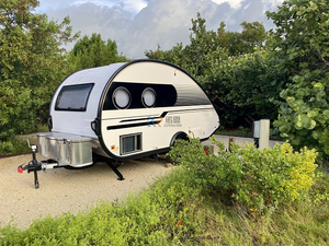 Remolque de Viaje Todoterreno Tipo Lágrima, Remolque de Campamento de Fibra de Vidrio para la Venta - Product Image 3