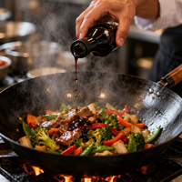 Sauce soja naturelle de première qualité, brassée naturellement |   Artisanat traditionnel non-OGM |   Certifié Halal |   1-20L en vrac, OEM, marque privée pour restaurant