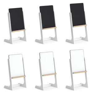 只有B2B Boori支架儿童磁性书写绘图板和儿童木制书房二合一绘图板木材 - Product Image 6